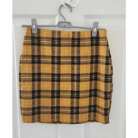 Eclipse Plaid Skirt - Picture 1 of 1